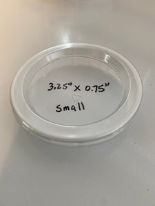 Small Feeder Dish 3.25" wide x 0.75" tall